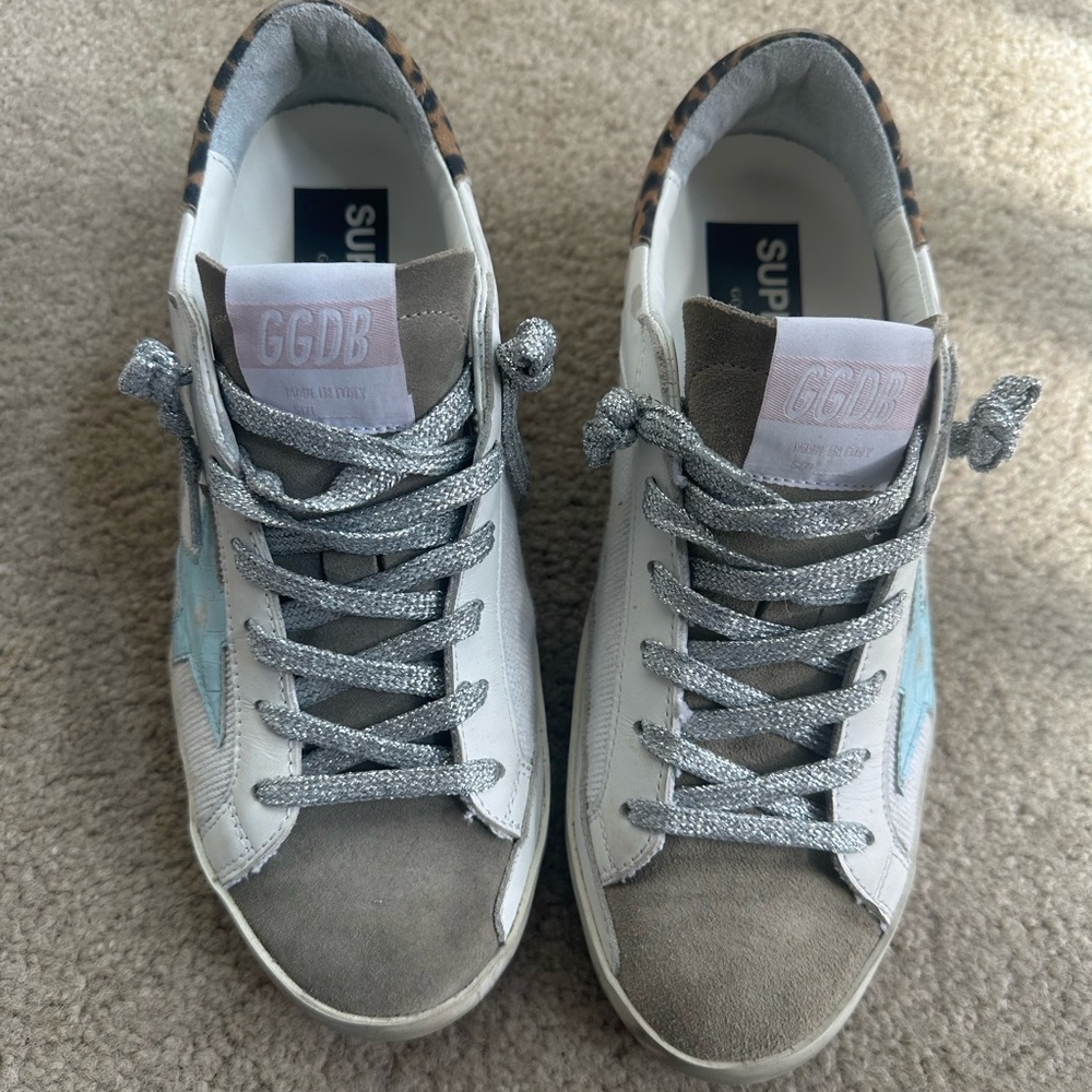 Golden Goose super-star Double Quarter with list Women’s size 38 - Picture 2 of 7